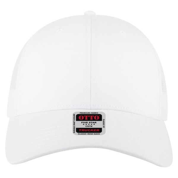 OTTO CAP 6 Panel Low Profile Mesh Back Trucker Hat Thumbnail