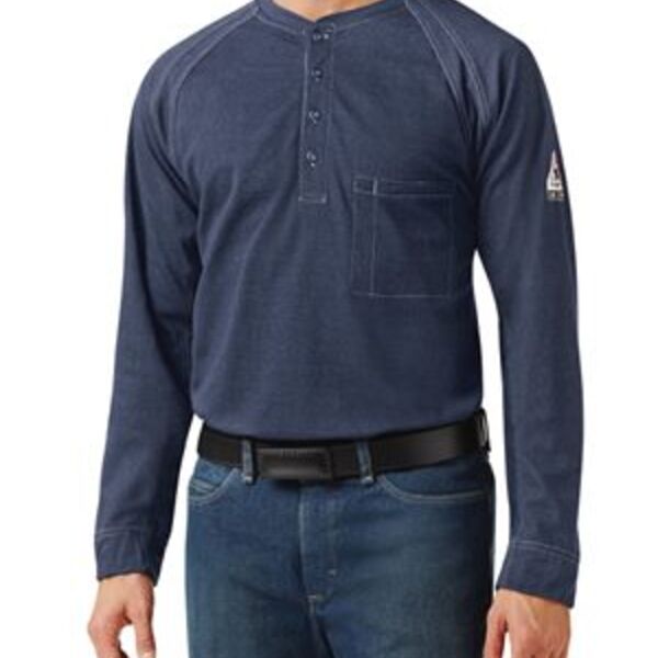Men's Long Sleeve Henley Thumbnail