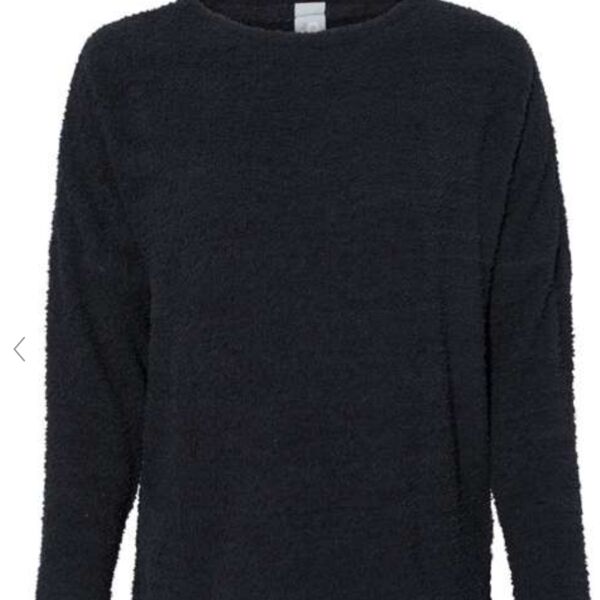 J. America - Women’s Teddy Fleece Crewneck Pullover - 8681 Thumbnail