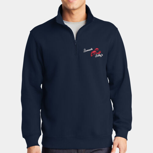 Classic Billy's Unisex Midweight 1/4 Zip Sweatshirt Thumbnail