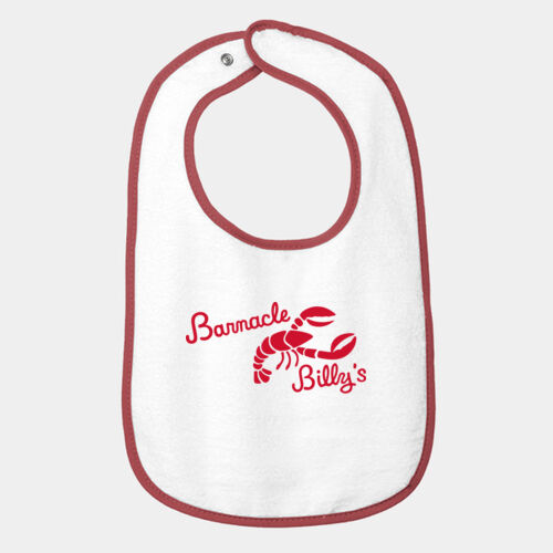 Classic Billy's Contrast Trim Terry Bib Thumbnail