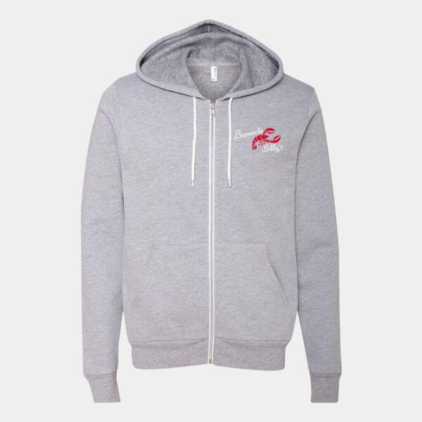 Rum Punch Unisex Sponge Fleece Full Zip Hoodie Thumbnail